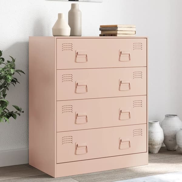 Senkki pinkki 67x39x83 cm teräs