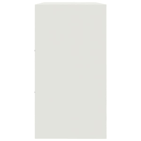 Senkki valkoinen 99x39x73 cm teräs