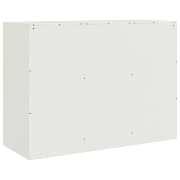 Senkki valkoinen 99x39x73 cm teräs