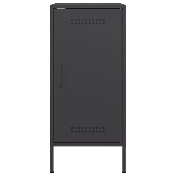 skænk 36x39x79 cm koldvalset stål sort