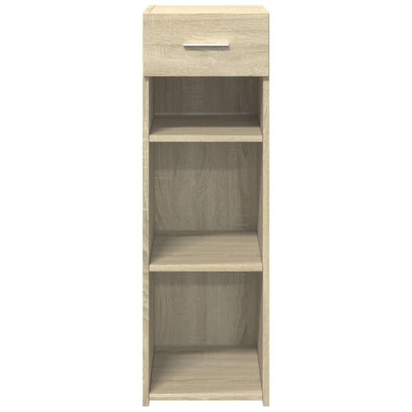 reol 30x42,5x93 cm konstrueret træ sonoma-eg