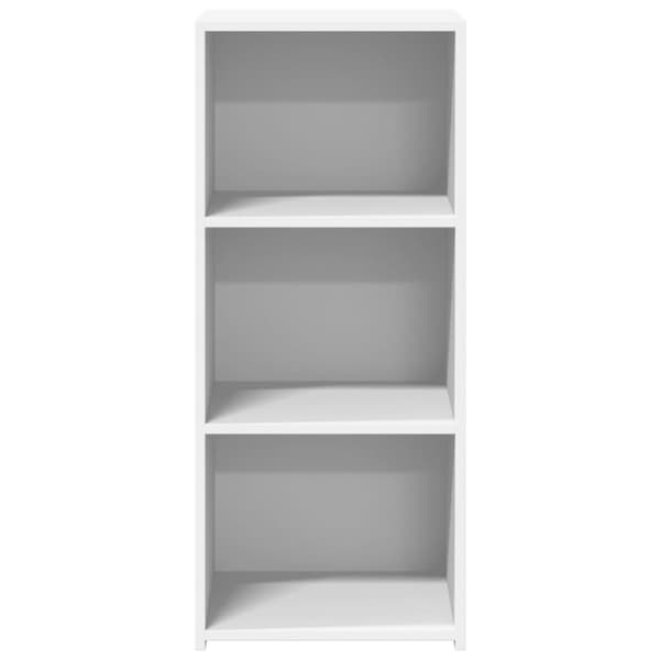 reol 40x41x93 cm konstrueret træ hvid