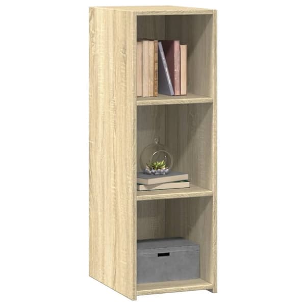 reol 30x41x93 cm konstrueret træ sonoma-eg
