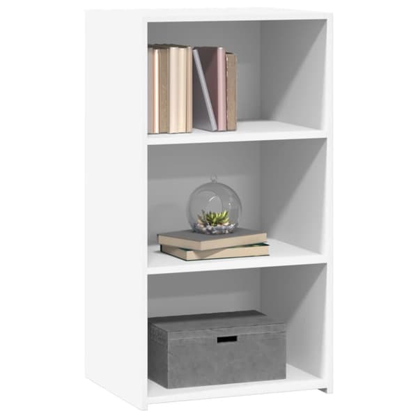 reol 50x41x93 cm konstrueret træ hvid