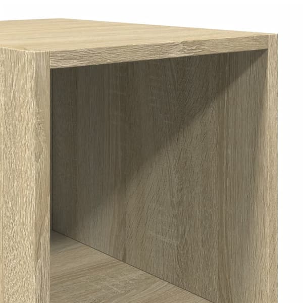reol 30x41x185 cm konstrueret træ sonoma-eg