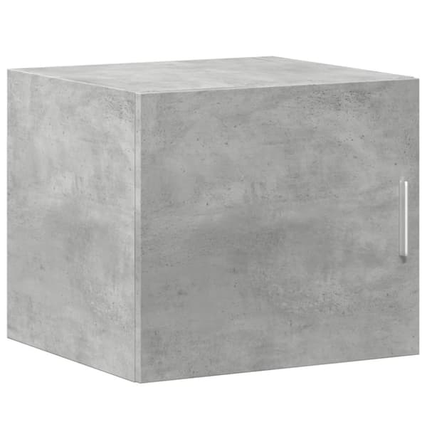 skab 45x42,5x225 cm smalt konstrueret træ betongrå