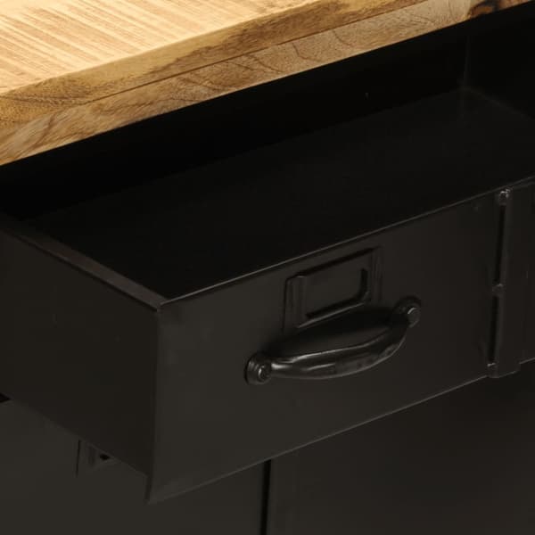 skænk 55x30x71 cm massivt mangotræ