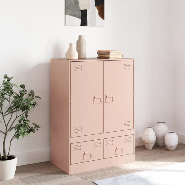 Senkki pinkki 67x39x95 cm teräs