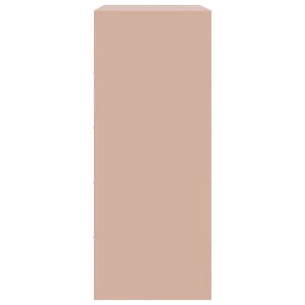 Senkki pinkki 67x39x95 cm teräs