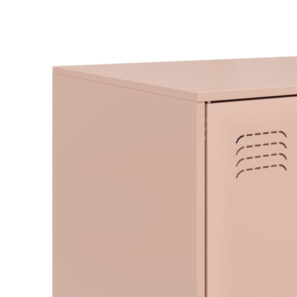 Senkki pinkki 67x39x95 cm teräs