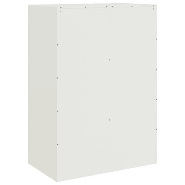 skab 67x39x95 cm stål hvid