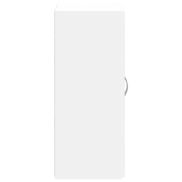 arkivskab 60x32x77,5 cm konstrueret træ hvid