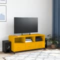 Miniatyrbillede 3 af 10: tv-bord 100,5x39x43,5 cm koldvalset stål sennepsgul