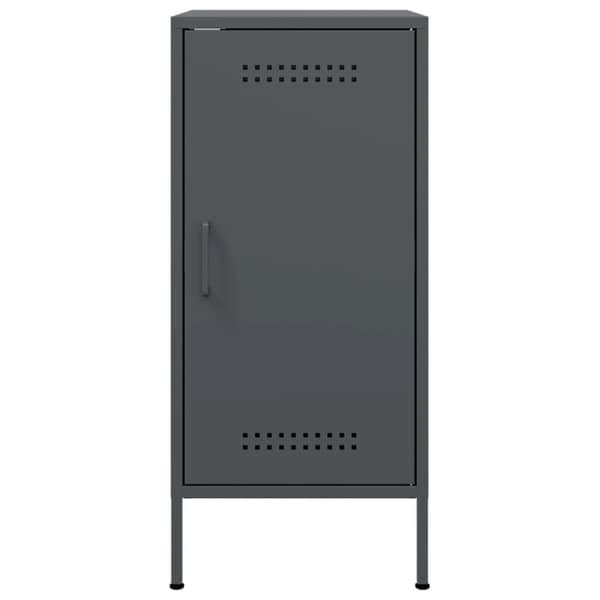 Senkit 2 kpl antrasiitti 36x39x79 cm kylmävalssattu teräs
