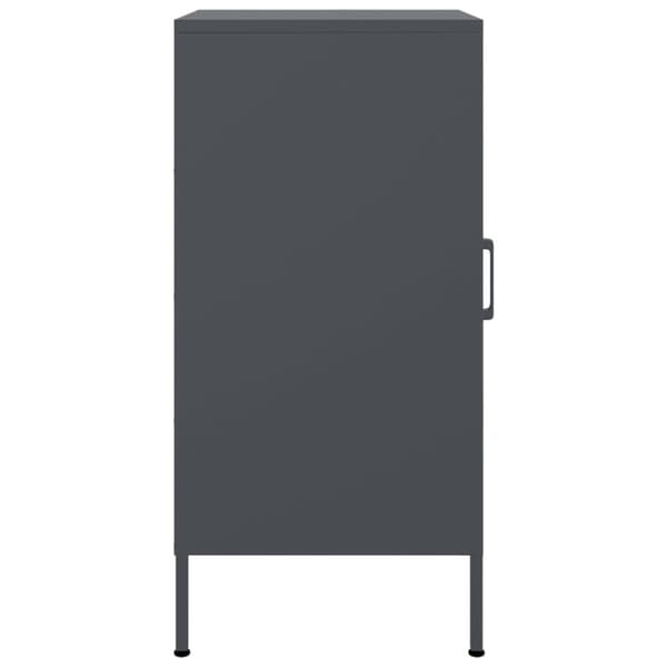 Senkit 2 kpl antrasiitti 36x39x79 cm kylmävalssattu teräs