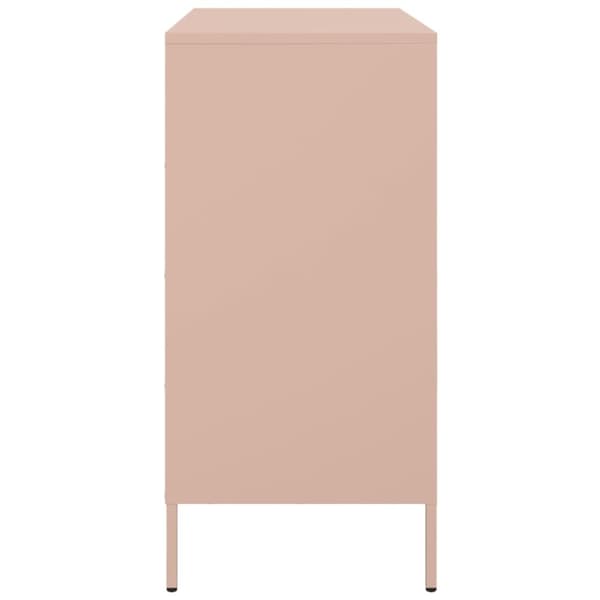 Senkki pinkki 68x39x79 cm teräs