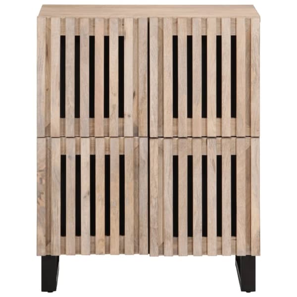 skænk 60x34x75 cm massivt mangotræ