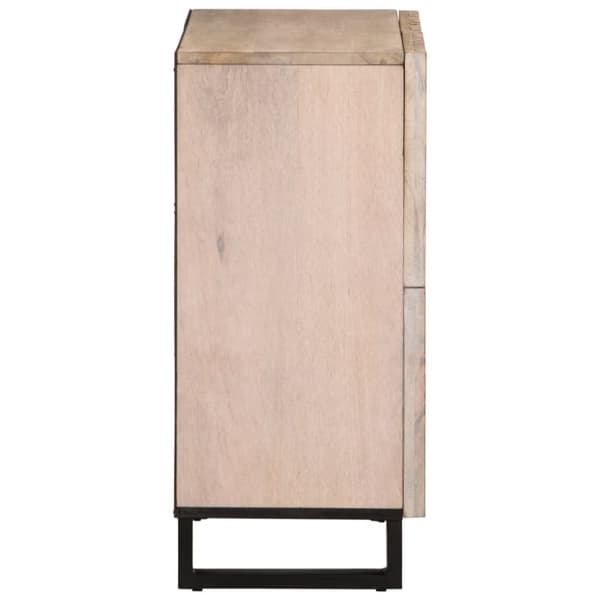 skænk 60x34x75 cm massivt mangotræ