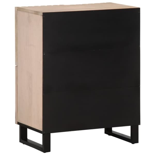 skænk 60x34x75 cm massivt mangotræ