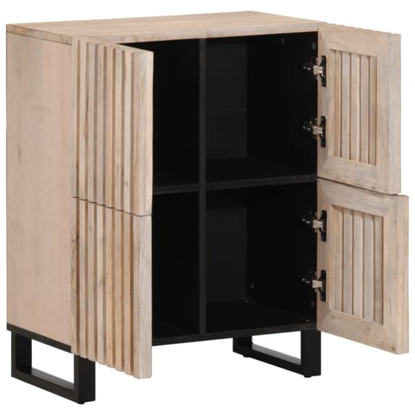skænk 60x34x75 cm massivt mangotræ