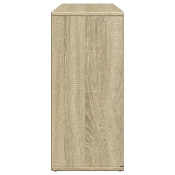 skænk 90,5x29,5x65 cm konstrueret træ sonoma-eg