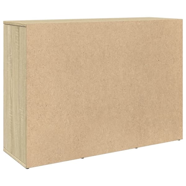 skænk 90,5x29,5x65 cm konstrueret træ sonoma-eg