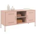 Miniatyrbild 4 av 10: TV-skåp rosa 100,5x39x50,5 cm stål