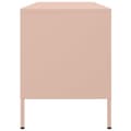 Miniatyrbild 7 av 10: TV-skåp rosa 100,5x39x50,5 cm stål