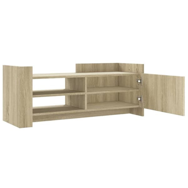 TV-skåp sonoma-ek 100x35x40 cm konstruerat trä