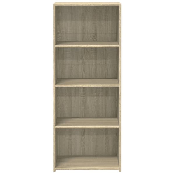 reol 50x41x124 cm konstrueret træ sonoma-eg