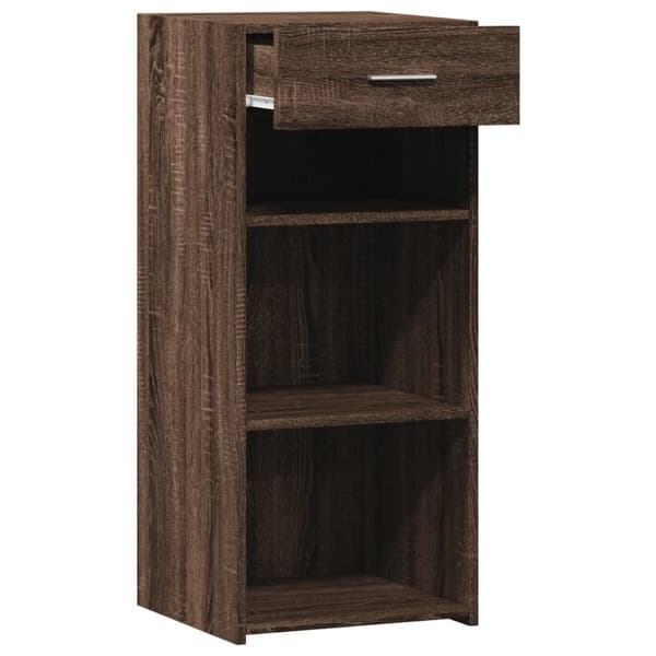 Senkki ruskea tammi 40x42,5x93 cm tekninen puu