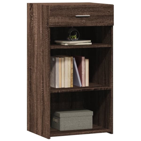 Senkki ruskea tammi 50x42,5x93 cm tekninen puu