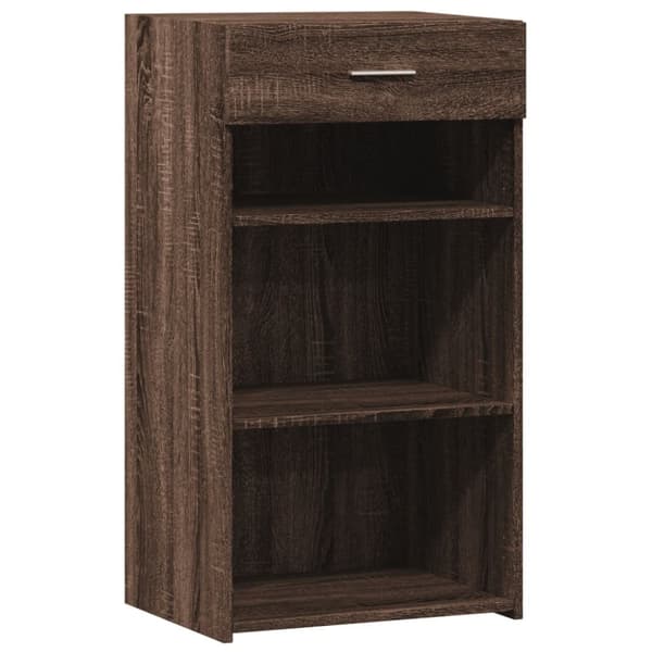 Senkki ruskea tammi 50x42,5x93 cm tekninen puu