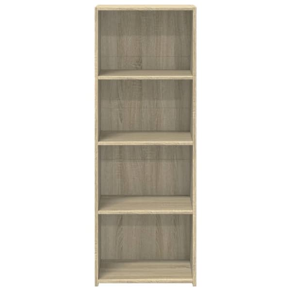 reol 45x41x124 cm konstrueret træ sonoma-eg