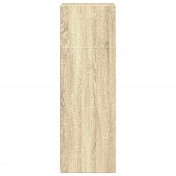 reol 45x41x124 cm konstrueret træ sonoma-eg