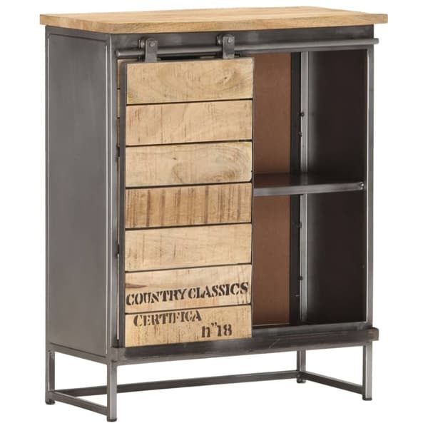 skænk 60x30x70 cm massivt mangotræ
