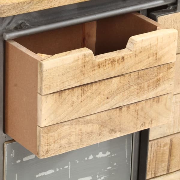 skænk 60x30x70 cm massivt mangotræ