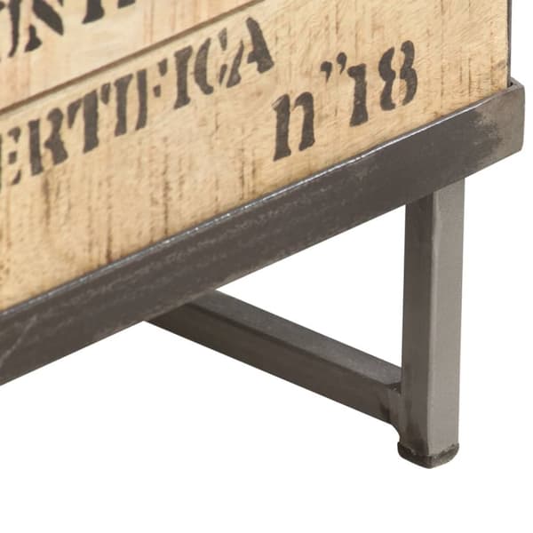skænk 60x30x70 cm massivt mangotræ