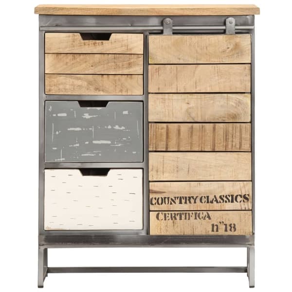 skænk 60x30x70 cm massivt mangotræ