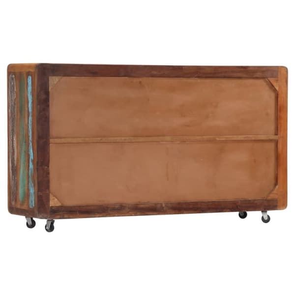 Lipasto, 150x43x86 cm, massiivi kierrätyspuuta
