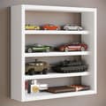 Miniatyrbilde 3 av 3: OsadoS hylle vegghengt 4 hyller hvit.