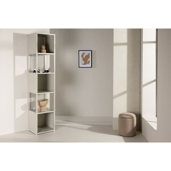 BuenosAires hylle 5 hyller beige.