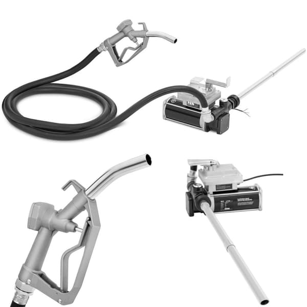 Selvansugende pumpe til petroleumsolie 57 l/min 1,2 bar op til 12 m 370 W
