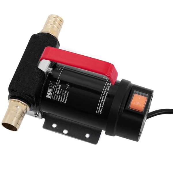 Elektrisk pump för tömning av dieselbränsle, självsugande IP55 12 V 155 W 40 l/min