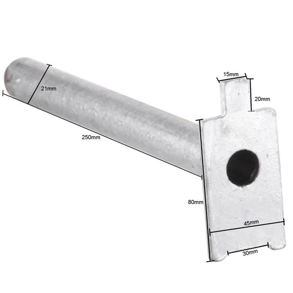 Fatnøgle 60L 200L 2" og 3/4" stål