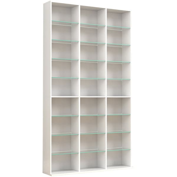 ZilasXL reol 27 hylder hvid.