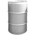 Pikkukuva 1 / 3: Teräksinen metallitynnyri TH 60L, korkit 2 ja 3/4 - HOPEAA