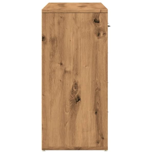 Lipasto Artisan Oak 88x30x64 cm Puu Materiaali