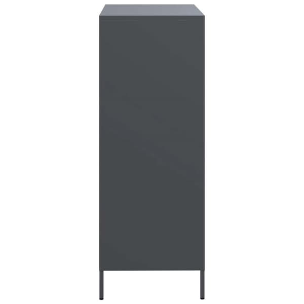 skab 68x39x101,5 cm stål antracitgrå