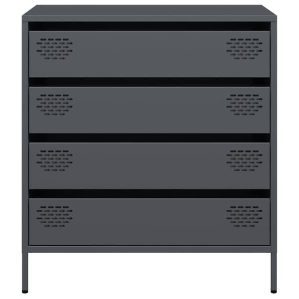 kaappi antrasiittia 68x39x73,5 cm kylmävalssattua terästä